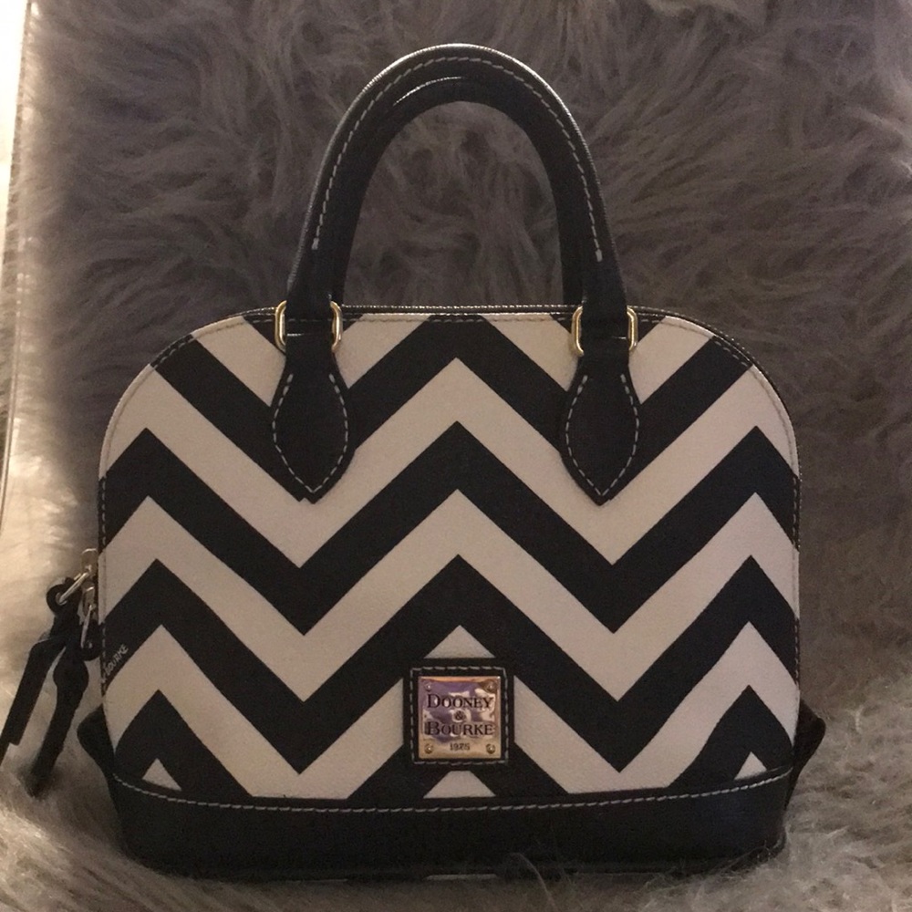 Sold Dooney & Bourke Chevron Mini Bag! Without